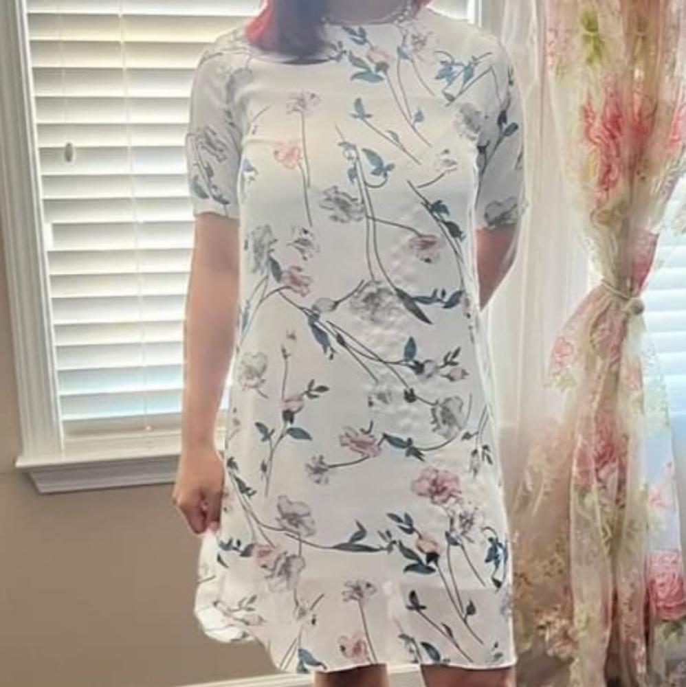 Causal White Spring Dress